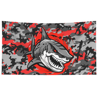 Johnnie Means Aquatics Tigersharks - Microfiber Swim Towel