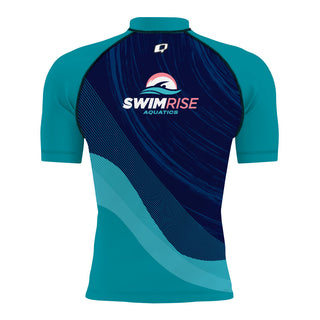 Swim Rise Aquatics - Men's Surf UPF50+ Short Sleeve Rash Guard