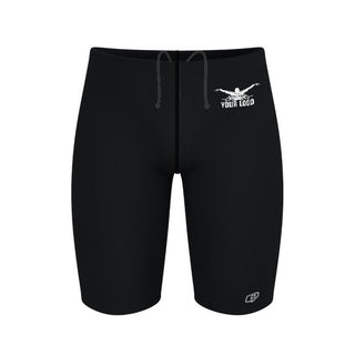 Hip Left Logo - Solid Jammer Swimsuit