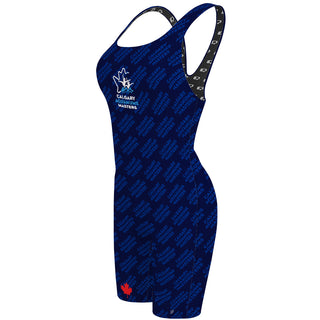 Calgary Aquamums - Classic Strap Long Knee Women Jammer