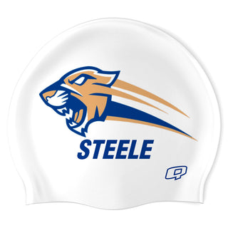 Steele Canyon  (WHT/02) - Classic Silicone Swimming Cap