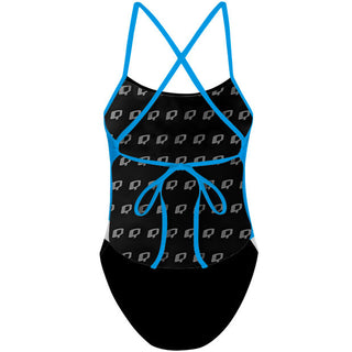Hourglass (3 colors) - Tieback One Piece Swimsuit
