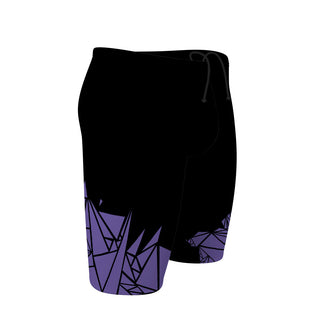 Broken Purple - Jammer Swimsuit