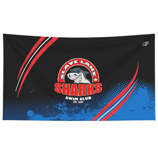Slave Lake Sharks - Microfiber Swim Towel