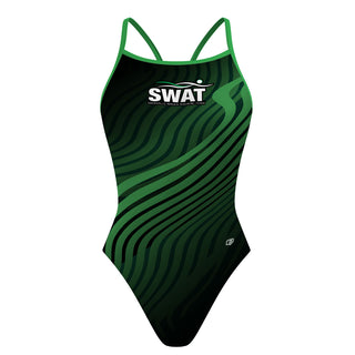 SWAT - Skinny Strap Swimsuit