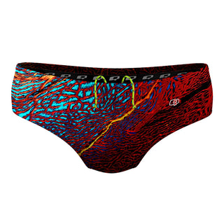 Trinidad Beach Waterpolo (Breath of the Red Coral) - Classic Brief Swimsuit