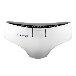 Unusual - Solid Classic Brief Swimsuit - PERSONALIZED