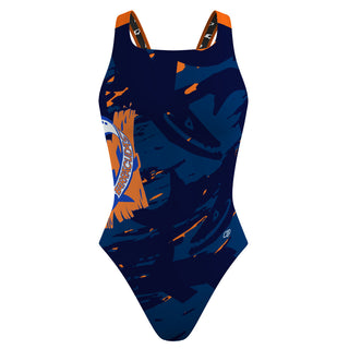 Prince George Barracudas - Classic Strap Swimsuit