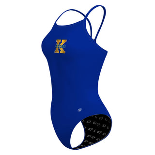 Kelso Highlanders - Solid Skinny Strap Swimsuit