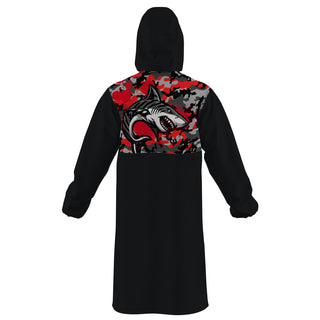 Johnnie Means Aquatic Tigersharks 26 Camo - Swim Parka