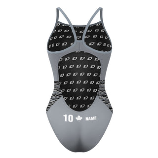 Canada East Underwater Hockey - Skinny Strap Swimsuit
