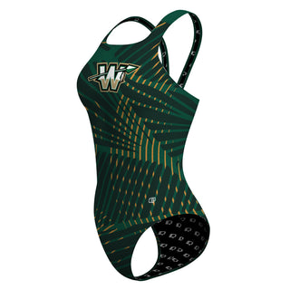 Wawasee Middle School - Classic Strap Swimsuit