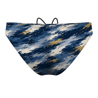 Camo Ikat - Waterpolo Brief Swimsuit