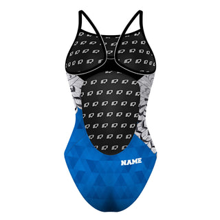 HSQ Hockey FV - Skinny Strap Swimsuit