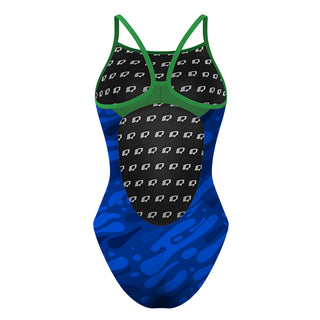 Hudson Valley Dolphins - Skinny Strap Swimsuit