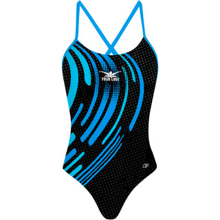 Turntable (3 colors) - Tieback One Piece Swimsuit