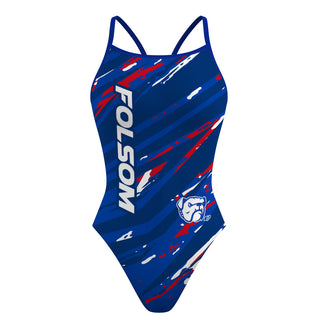 Folsom Bulldogs - Skinny Strap Swimsuit