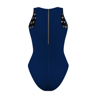 Buchanan High School - Solid Women's Waterpolo Swimsuit Classic Cut