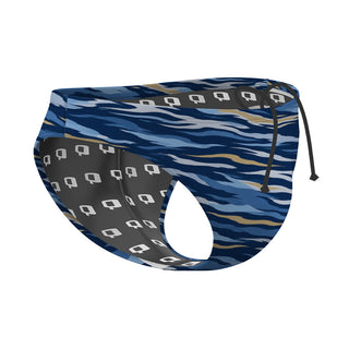 Camo Waves - Waterpolo Brief Swimsuit