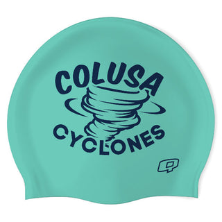 Colusa Cyclones (TEL/01) - Classic Silicone Swimming Cap