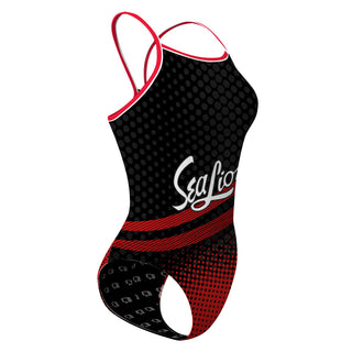 Quesnel Sea Lions - Skinny Strap Swimsuit