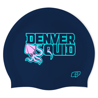 Denver Squid - Silicone Swimming Cap