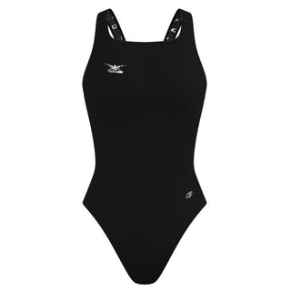 Right Logo - Solid Classic Strap Swimsuit