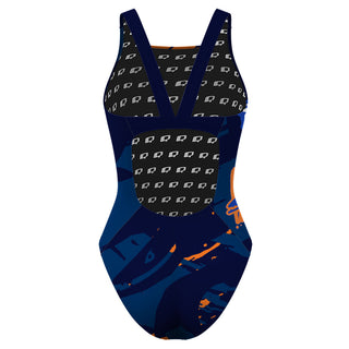 Prince George Barracudas - Classic Strap Swimsuit