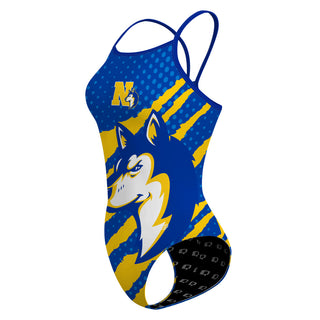 Northern Huskies - Skinny Strap Swimsuit