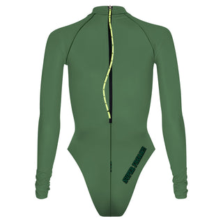 All Green - Surf Swimming Suit Cheeky Cut