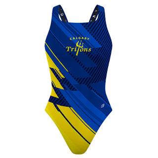 Calgary Tritons - Classic Strap Swimsuit