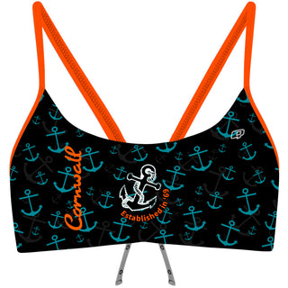 Cornwall Underwater Hockey Club - Bandeau Bikini Top