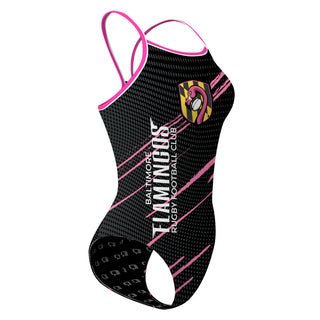 Baltimore Flamingos Rugby - Skinny Strap Swimsuit