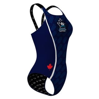 Calgary Aquamums - Classic Strap Swimsuit