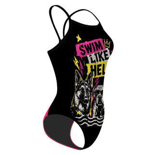 English Channel Crossing 27 - Skinny Strap Swimsuit