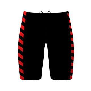 Red Lines - Jammer Swimsuit