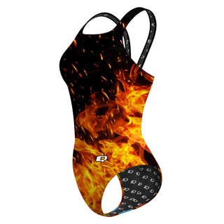 I'm on Fire Classic Strap Swimsuit