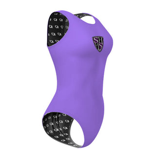 Shadow Hills - Solid Women's Waterpolo Swimsuit Classic Cut - PERSONALIZED