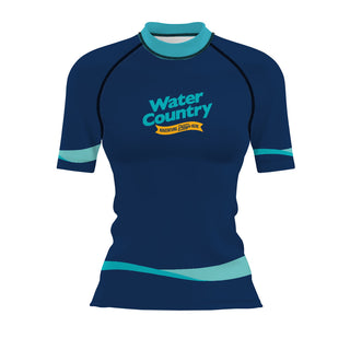 Water Country - Women's Surf UPF50+ Short Sleeve Rash Guard