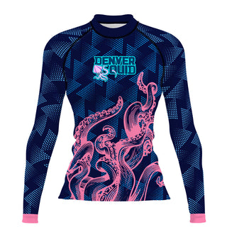 Denver Squid - Women's Surf UPF50+ Long Sleeve Rash Guard