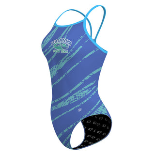 Cali Pirahnas - Skinny Strap Swimsuit
