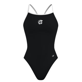Ada - Solid Skinny Strap Swimsuit - PERSONALIZED