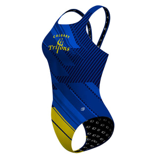 Calgary Tritons - Classic Strap Swimsuit