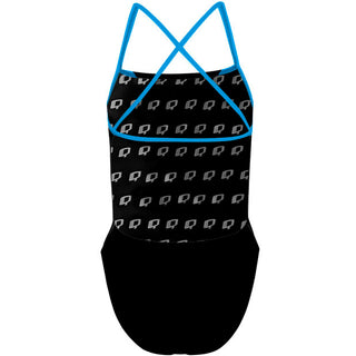 Ribbon (3 colors) - "X" Back Swimsuit