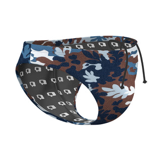 floral - Waterpolo Brief Swimsuit