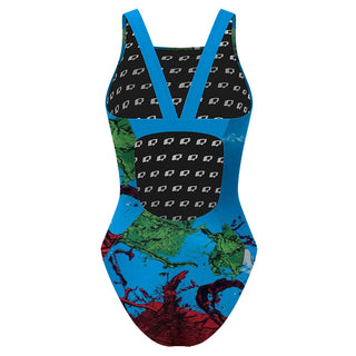 Irina Jaekel - Classic Strap Swimsuit