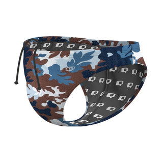 floral - Waterpolo Brief Swimsuit