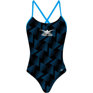 Triangle Party (2 colors) - Tieback One Piece Swimsuit
