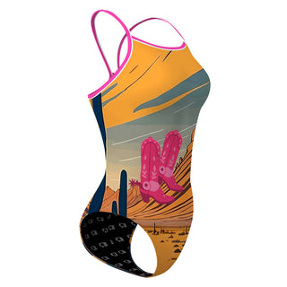 Calgary Aquamums - Skinny Strap Swimsuit