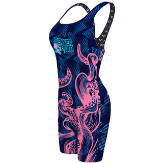 Denver Squid - Classic Strap Long Knee Women Jammer